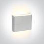 One Light Outdoor Slim Range Up & down 67376/W/W Светильник за стена 2x3W/LED 3000K 210lm IP54