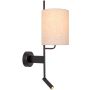 Lucide MAGIC 68211/82/30 Светильник за стена 2x43w/led+e27 2700k 105lm ip20