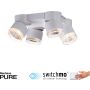 Paul Neuhaus PURE-NOLA 6864-16 Спот 4x66W/LED 3000k 7600lm ip20