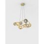 Aviano Lighting METZ 7015-804 Висяща лампа 8x3,5w/g9 3000k 3120lm