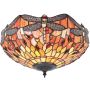Endon DRAGONFLY FLAME 70721 Таванен светилник 2x60W/E27 IP20