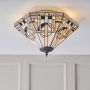 Endon METROPOLITAN 70779 Таванен светилник 2x60W/E27 IP20