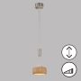 Fischer&Honsel SHINE-WOOD 61075 Висяща лампа 1x9W/LED 2700K 950 lm IP20