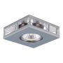 Prezent ELEGANT GLASS FIX 71001 Декоративен вграден светилник 1x50W/GU10 IP20