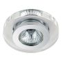 Prezent ELEGANT GLASS FIX 71005 Декоративен вграден светилник 1x50W/GU10 IP20