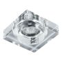 Prezent ELEGANT GLASS FIX 71011 Декоративен вграден светилник 1x50W/GU10 IP20