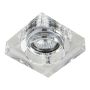 Prezent ELEGANT GLASS MOVABLE 71037 Вградено спот светило 1x50W/GU10 IP20