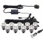 Endon IKONPRO CCT 73347 Входна лампа 10x0,75W/LED 3000K/4000K 120LM IP67