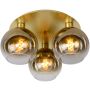 Lucide MARIUS 74114/03/02 Таванна лампа 3x60w/e27 ip20