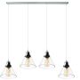 Altavola Design NEW YORK LOFT LA034/CL4_chrom Висяща лампа 4x40W/E27 IP20