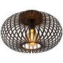 Lucide MANUELA 78174/40/30 Таванна лампа 1x60w/e27 ip20