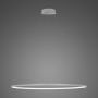 Altavola Design Ledowe okręgi LA073/P_100_in_3k_silver Висяща лампа 1x38W/LED 3000K 2280lm IP44