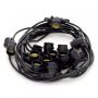 Novolux PORTOFINO 858A-G05X1B-02 Гирлянда 12xE27 IP65
