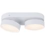 Lutec STANOS 8600502446 Таванна лампа 2x13.6w/led 2700K-6500K(CCT) 800lm ip20