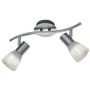 Trio LEVISTO 871010207 Спот 2x40w/e14 3000k 400lm ip20