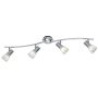 Trio LEVISTO 871010407 Спот 4x40w/e14 3000k 400lm ip20