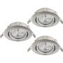 Eglo FAVAZZINA 901757 Вградено спот светило 3x4w/gu10 2700k ip20