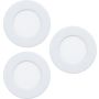 Eglo FUEVA 6-Z 901429 Вградено спот светило 3x2.8w/led 2700_6500k ip44 1020lm