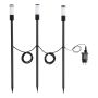 Eglo ZANCARO 1 902043 Градински фар 3x1W/LED rgb 390lm ip44