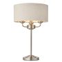 Endon HIGHCLERE 94369 Масичка лампа 3x18W/E14 IP20