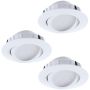 Eglo PINEDA 95857 Вградено спот светило 3x6W/LED 500LM