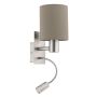 Eglo PASTERI 96478 Светильник за стена 1x40W/E27 + 1X3,5W/LED 380LM