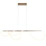 Endon ATTALEA 97629 Висяща лампа 1x43.7W/LED 3000K 4000LM IP20