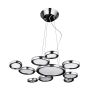 AZzardo SATELLITE AZ1786 Висяща лампа 5x6W+5x10,8W+1x26W/LED 6600LM