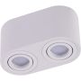 AZzardo BRANT 2 ROUND SMART WIFI AZ3722 Повърхностно светило 2x10W/GU10 2700K-6500K 680LM IP20