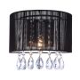 Italux ESSENCE A.9262/1 BK Светильник за стена 1x40W/E14