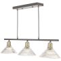Dar Lighting BOYD BOY0375 Висяща лампа 3x60W/E27