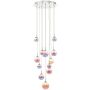 Dar Lighting CESARIO CES1250 Висяща лампа 12x1,66W/LED 3000K 775LM