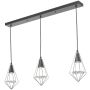Dar Lighting GIANNI GIA0350 Висяща лампа 3x50W/GU10/LED
