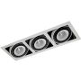 Italux ALESSO GL7116-3-54W-WH+BL Вградено спот светило 3x54W/LED 3000K 4100LM IP20