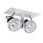 Italux PATRIZIO GL7118-2/2X12W 3000K WH+BL Спот 2x12W/LED 1770LM IP20