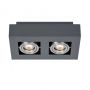 Italux CASEMIRO IT8002S2-BK/AL Повърхностно светило 2x50W/GU10