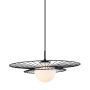 Italux ALISON MDM-4001/1 BK Висяща лампа 1x40W/E27 IP20