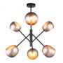 Italux CAVAZZA MDM-3690/6 BK+GD Люстра 6x40W/E14