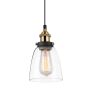 Italux FRANCIS MDM-2563/1 GD+CL Висяща лампа 1x40W/E27