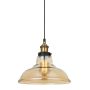 Italux HUBERT MDM-2381/1 GD+AMB Висяща лампа 1x40W/E27