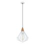 Italux MAELLE MDM-2591/1S WH Висяща лампа 1x60W/E27 IP20