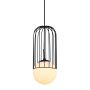 Italux MATTY MDM-3939/1 BK Висяща лампа 1x40W/E27 IP20