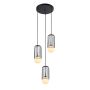 Italux MATTY MDM-3939/3 BK Висяща лампа 3x40W/E27 IP20