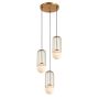Italux MATTY MDM-3939/3 GD Висяща лампа 3x40W/E27 IP20