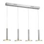 Italux OLIVER MD17033012-4B S.NICK Висяща лампа 1x60W/LED 2690LM