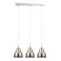 Italux SLIZZA MDM2387/3 SG Висяща лампа 3x40W/E14