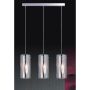 Italux TRIPLET MDM1575/3CR Висяща лампа 3x60W/E27