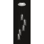 Italux VERIZON MD109003-5B Висяща лампа 5x35W/GU4/MR11
