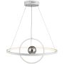 Dar Lighting MERCURY MER882 Висяща лампа 1x58W/LED 2800K 2192LM