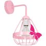 Milagro KAGO PINK MLP4926 Светильник за стена 1x60W/E27 IP20